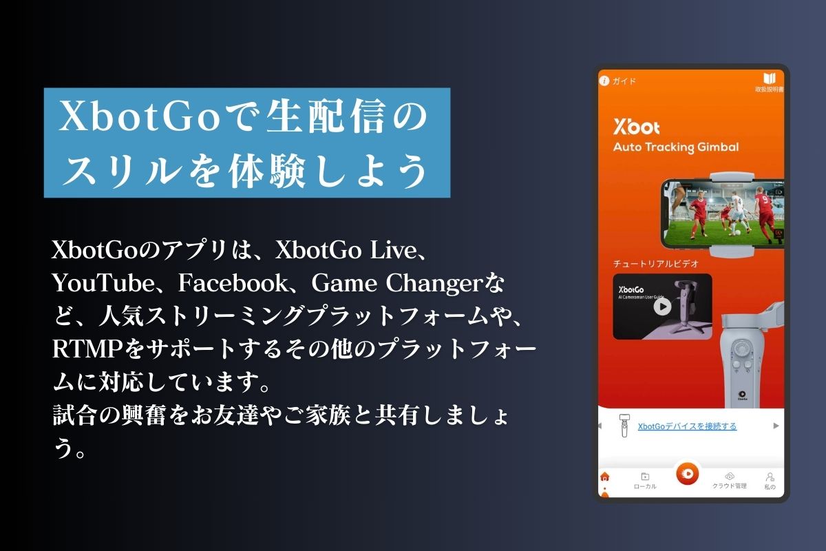 【メーカー授権正規品】XbotGo Chameleon3点セット(メーカーオリジナル三脚(4メートル)&ウェザーガード傘)